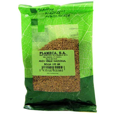 Plameca anis verde nacional bolsa 100gr. – imagen 1