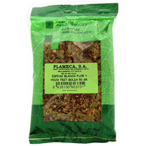 Plameca Espino Blanco Flor Triturado 2x50 gr – imagen 1