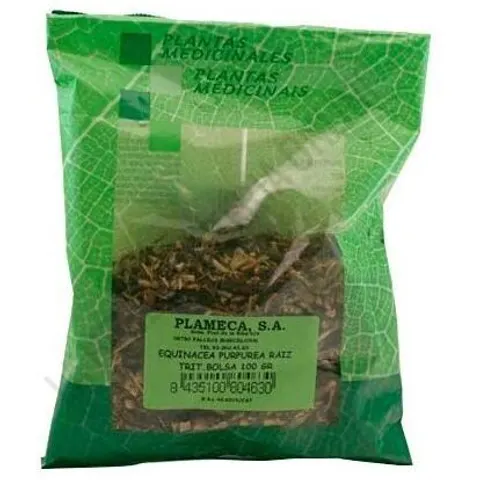 Plameca echinacea purpurea raiz triturada bolsa 100gr. – imagen 1