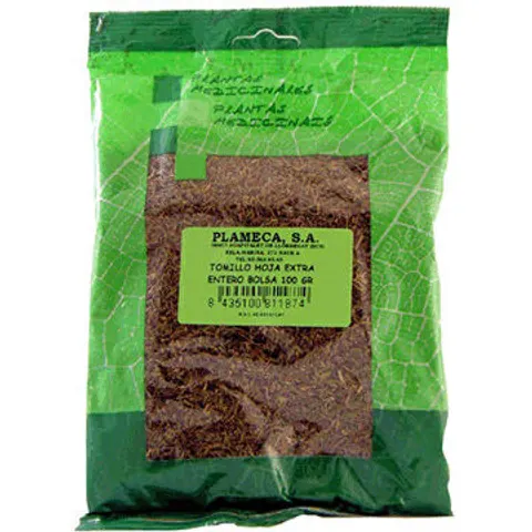 Plameca Tomillo Hoja Extra Enteras 100 gr – imagen 1