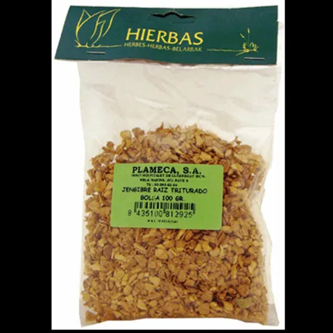 Plameca Jengibre Raiz Cortada 100g – imagen 1