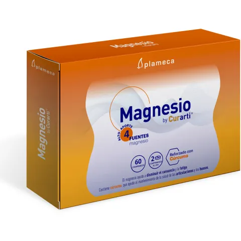 Plameca Magnesio Curarti 60 Tabs – imagen 1