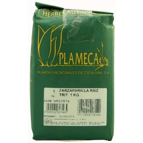 Plameca Zarzaparrilla Triturado 1 Kg – imagen 1