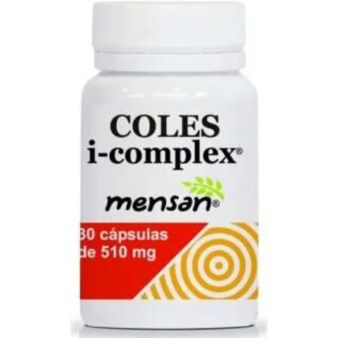 Mensan Coles I-Complex 510 mg 30 caps – imagen 1