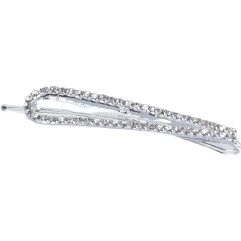 Bifull Mit Diamanten verzierte Haarnadeln Silver – Bild 1