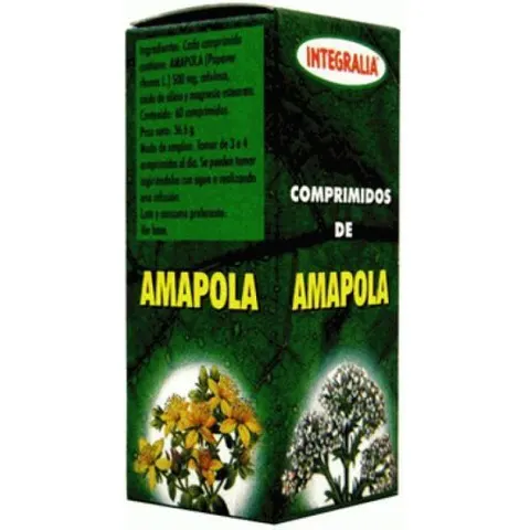 Integralia amapola 60 comprimidos – imagen 1