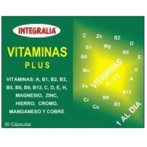 Integralia vitaminas plus 30cap. – imagen 1