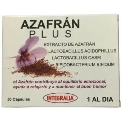 Integralia Azafrán Plus 30 Caps – imagen 1