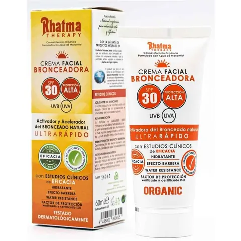 Rhatma Bräunungs-Gesichtscreme LSF 30 60 ml – Bild 1