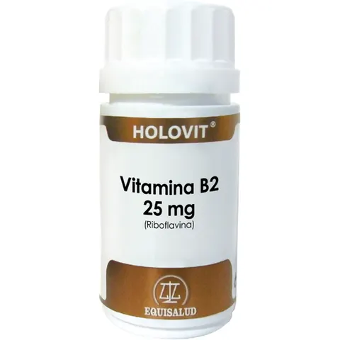 Equisalud holovit vit. b2 25mg. 50cap. – imagen 1