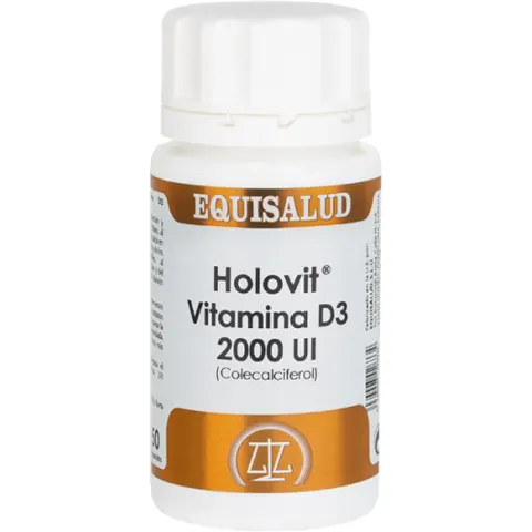 Equisalud Holovit Vitamina D3 2.000 UI 50cáps – imagen 1