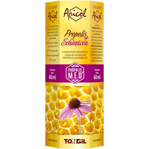 TONGIL Apicol Própolis + Echinácea 60ml – imagen 1
