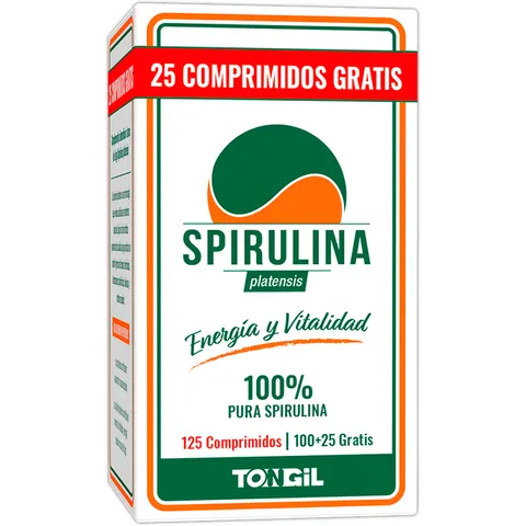 Tongil Espirulina 100 comprimidos – imagen 1