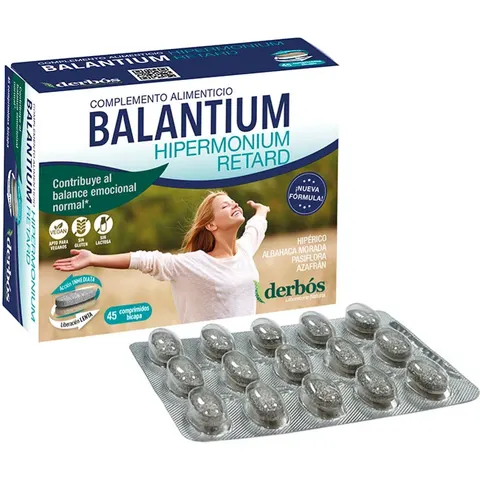 Derbos Balantium Hipermonium Retard 45 Tabs – imagen 1
