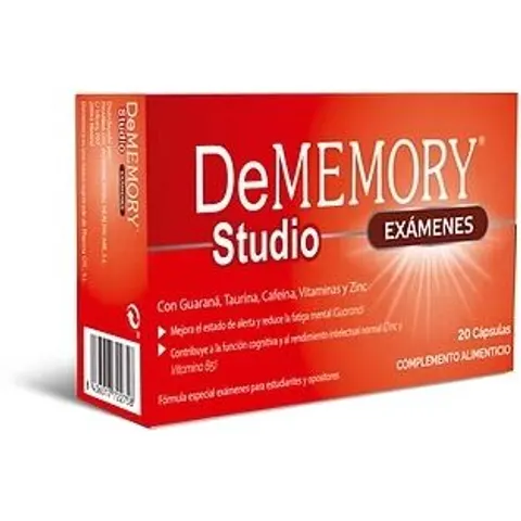 Dememory Studio Exámenes 20 Cápsulas – imagen 1