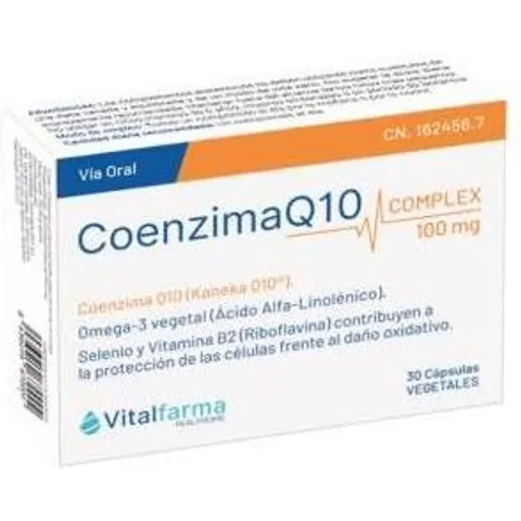 Vitalfarma coenzima Q10 complex 30cáps – imagen 1