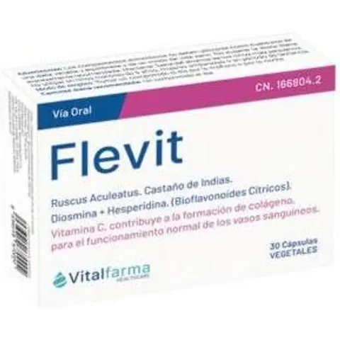 Vitalfarma Flevit 30 Cápsulas – imagen 1