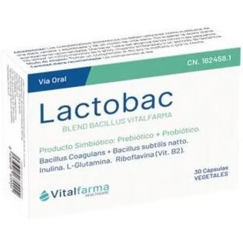 Vitalfarma lactobac 30cap. - vitalfarma – imagen 1