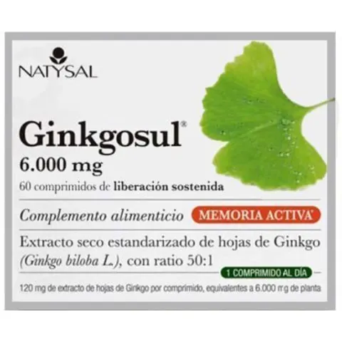 Natysal Ginkgosul 60 Capsulas – imagen 1
