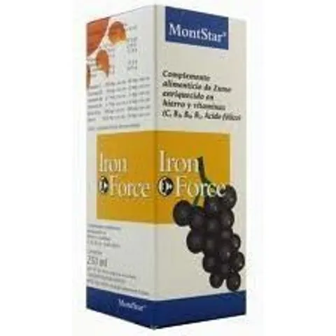 Mont star ironforce plus jarabe 250ml – imagen 1