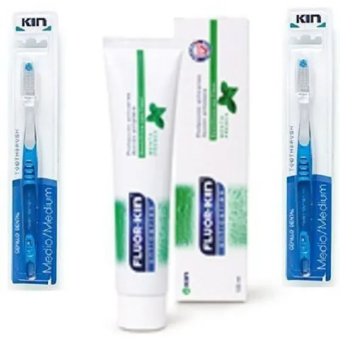 Kin Paste 125 ml + 2 x 1 Medium Brush Free Pack 125 gr – Bild 1