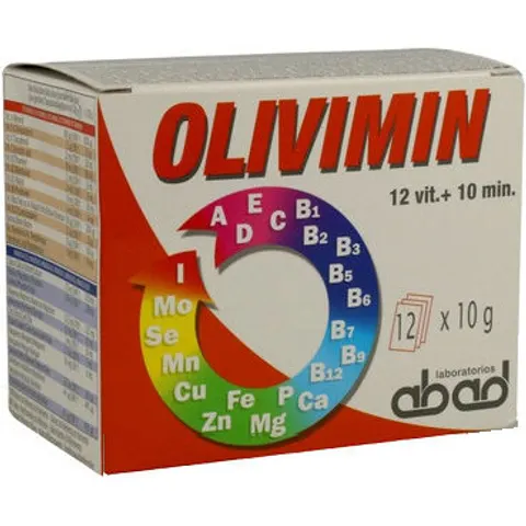 Kiluva Olivimin Vit+Mine 12 Sobres – imagen 1