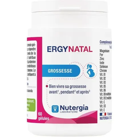 Nutergia ErgyNatal Embarazo 60 Caps – imagen 1