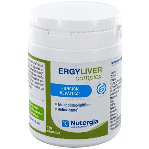 NUTERGIA Ergyliver Complex 120caps – imagen 1
