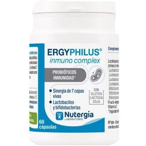 Nutergia ergyphilus inmuno complex 60cap. (refrigeracion) – imagen 1
