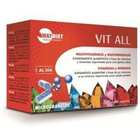 Waydiet Natural Vit All Multivitamínico 30 caps – imagen 1