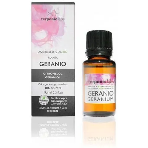 Terpenic Lab Aceite Esencial Geranio 10 ml – imagen 1