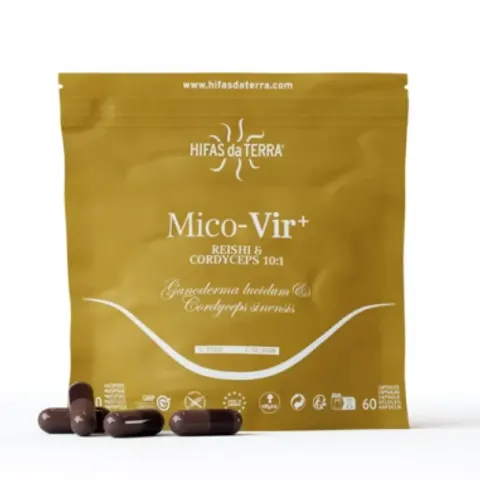 Hifas da Terra Mico-Vir+Vit C 60 Cápsulas – imagen 1