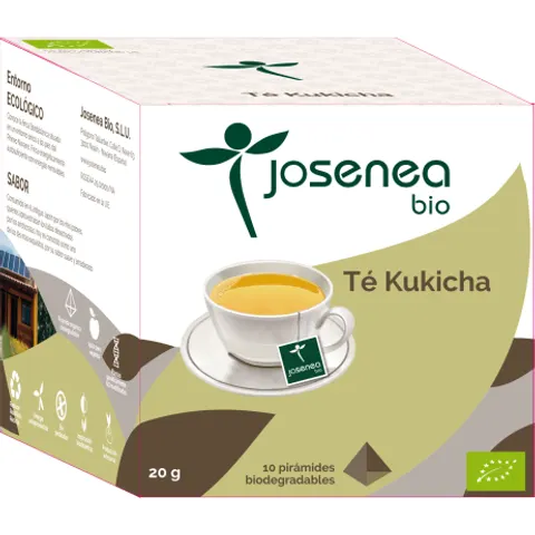 Equisalud Té Kukicha Bio 10 Pirámides – imagen 1