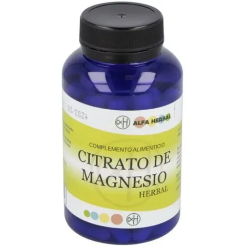 Alfa Herbal Magnesiumcitrat 90 Kapseln – Bild 1
