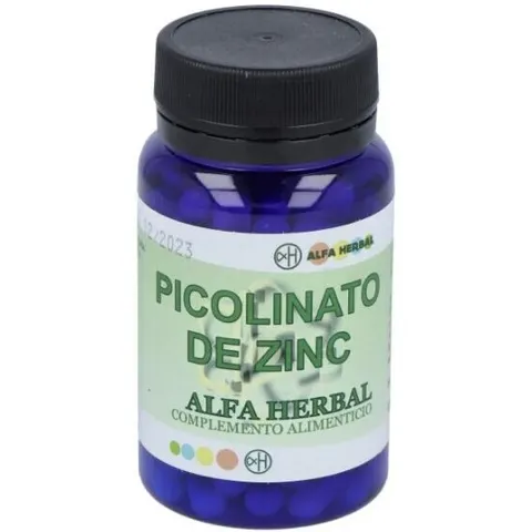 Alfa Herbal Zinkpicolinat 90 Kapseln – Bild 1