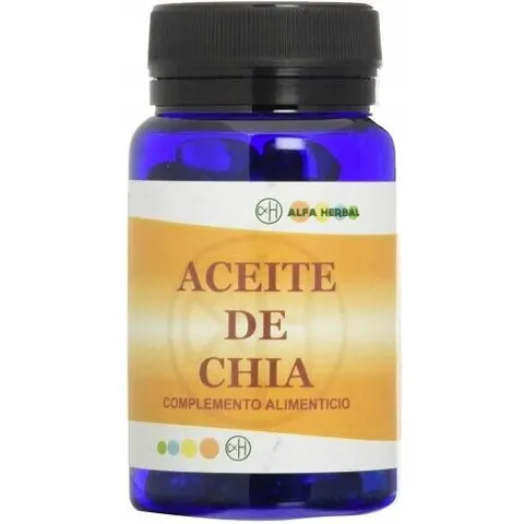 Alfa herbal aceite de chia 60perlas – imagen 1