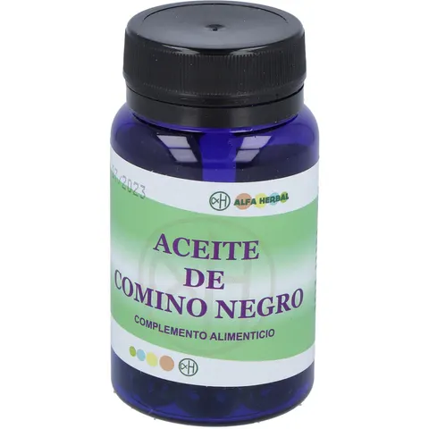 Alfa herbal aceite de comino negro 60perlas – imagen 1