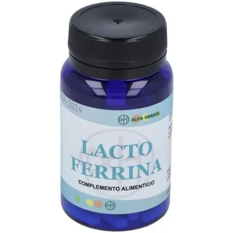 Alfa herbal lactoferrina 60cap. – imagen 1