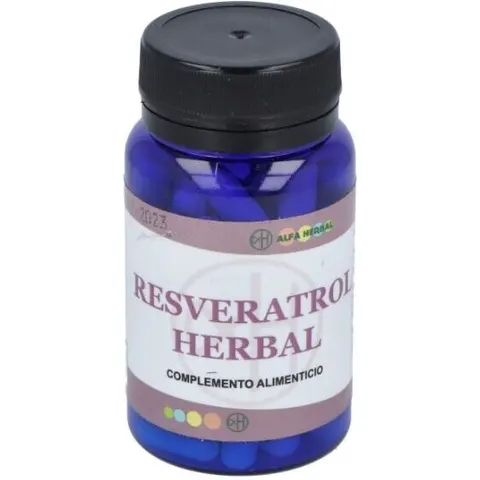 Alfa Herbal Resveratrol 60 caps – imagen 1