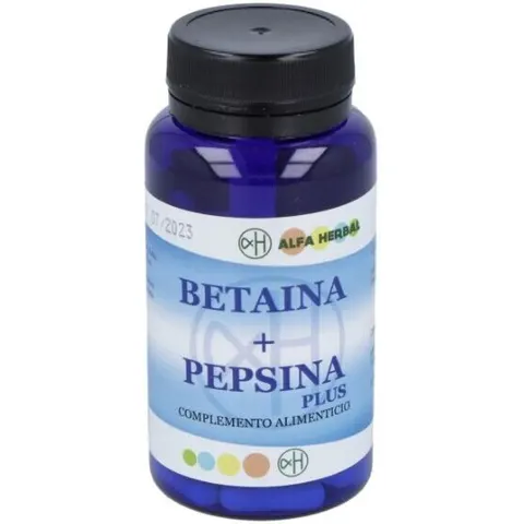 Alfa Herbal Betaína + Pepsina 30 Cápsulas – imagen 1
