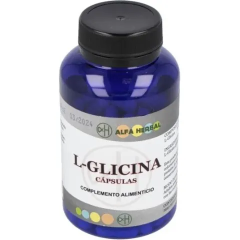 Alfa Herbal L-Glycin 100 Kapseln – Bild 1