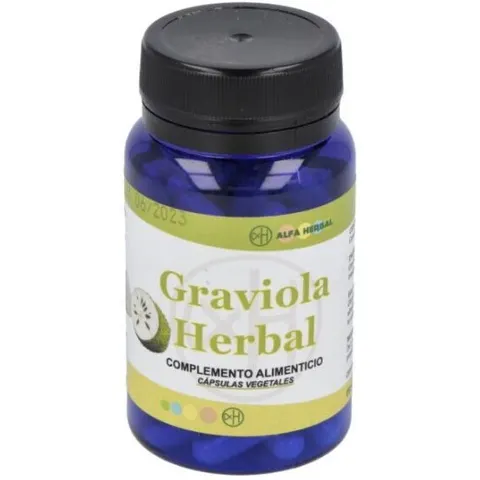 Alfa Herbal Graviola 60 Cápsulas – imagen 1