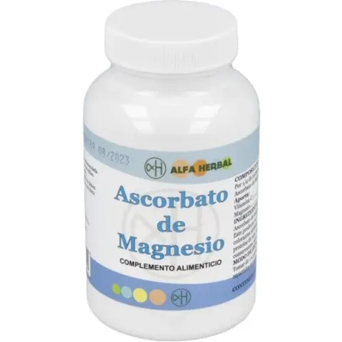 Alfa Herbal Magnesiumascorbat-Pulver 200 gr – Bild 1