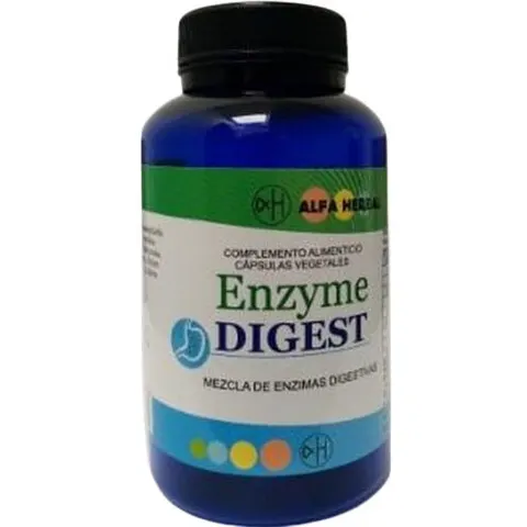 Alfa Herbal Enzyme Digest 60 Kapseln – Bild 1