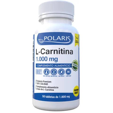 Polaris L-Carnitina 1000 mg 50tabs – imagen 1