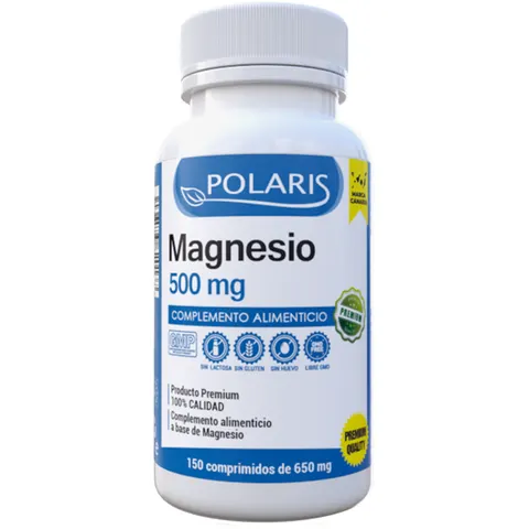 Polaris Magnesio 500 Mg 150 Tabs – imagen 1