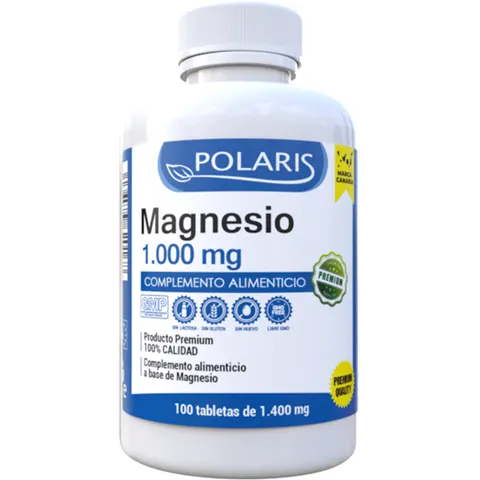 Polaris Magnesio 1000 Mg 100Tabs – imagen 1