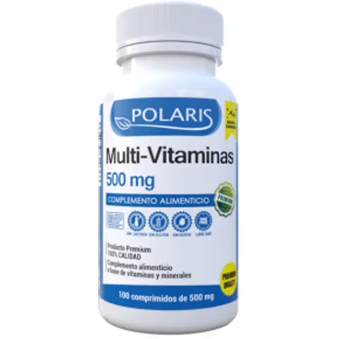 Polaris multivitaminas 500mg. 100comp. – imagen 1
