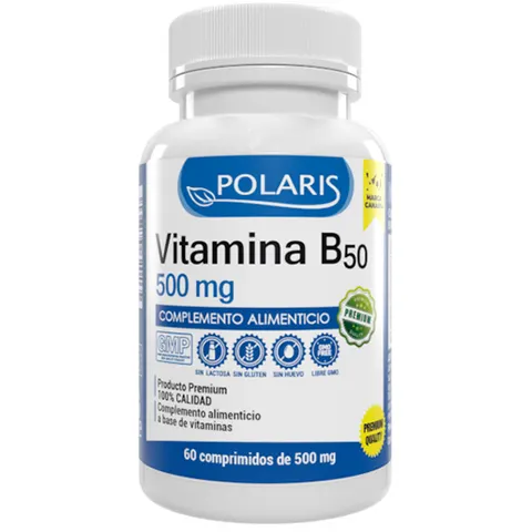 Polaris vitamina b50 500mg. 60comp. – imagen 1