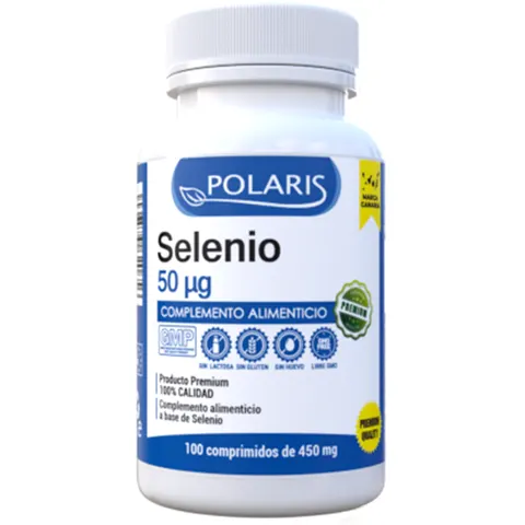 Polaris Selenio 50mcg 100 comp – imagen 1